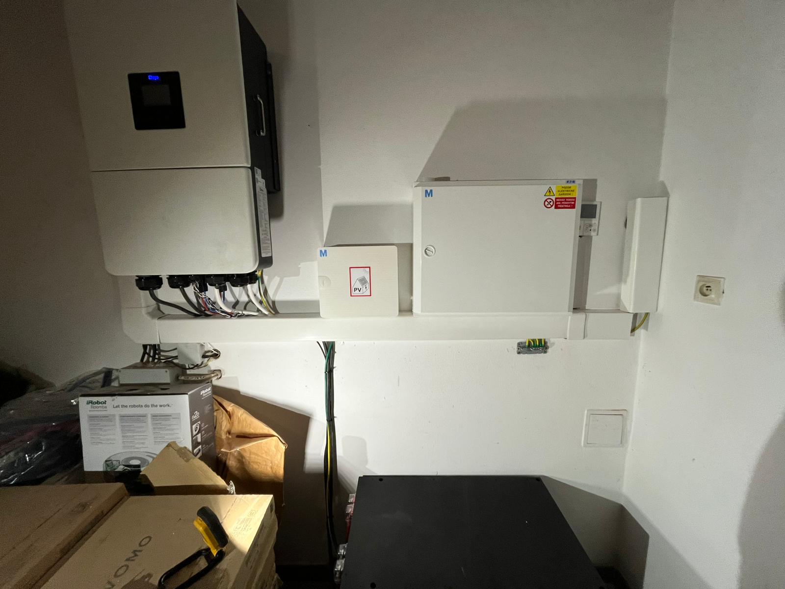 Fotovoltaická instalace DEYE v Blatné